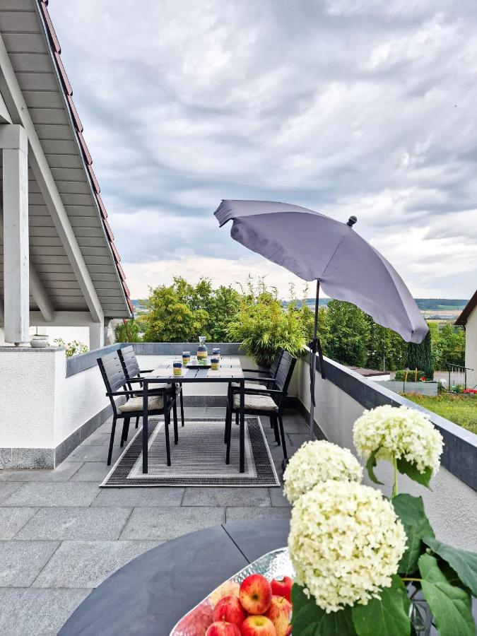 Ferienwohnung -Time To Relax- Bei Bamberg, Mit Herrlichem Blick Auf Das Maintal Viereth-Trunstadt エクステリア 写真
